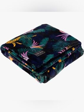 NWT Lug Cuddle Throw Luxe Leopard